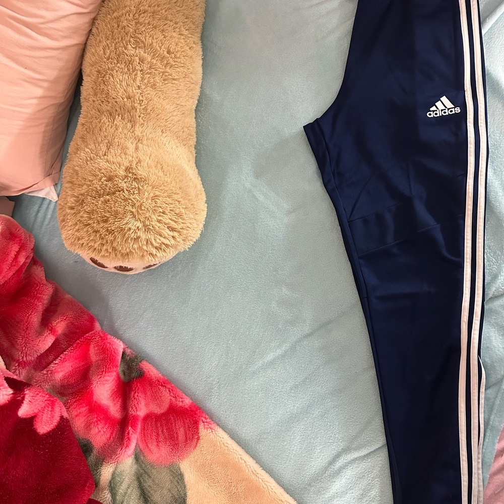 Adidas Navy Blue Track Pants